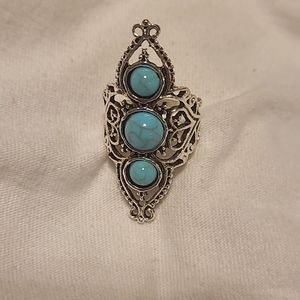 Sterling Silver Turquoise Ring